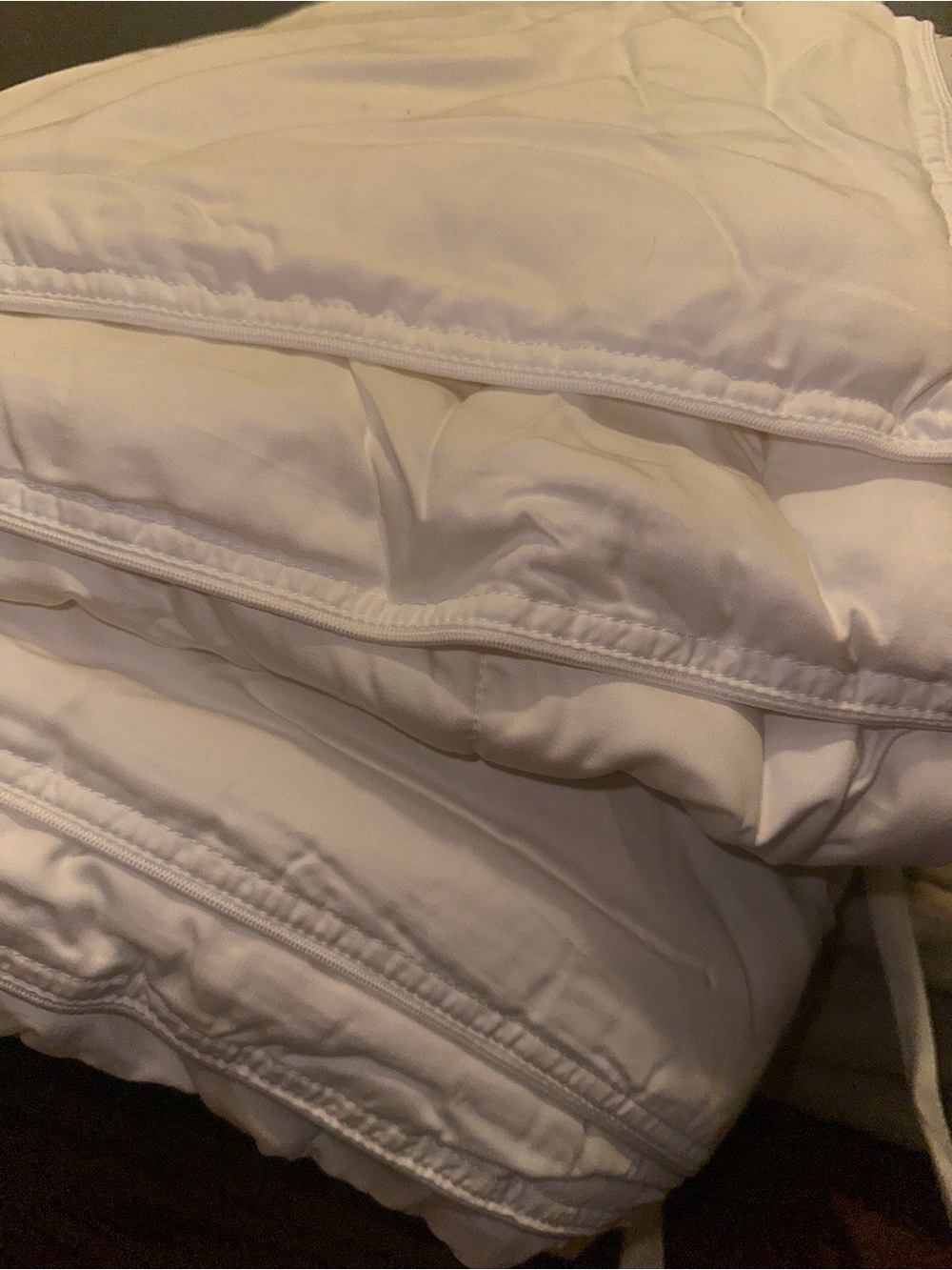 QUINCE White 100% Viscose from Organic Bamboo Comforter Soft - NWOT Full/Queen